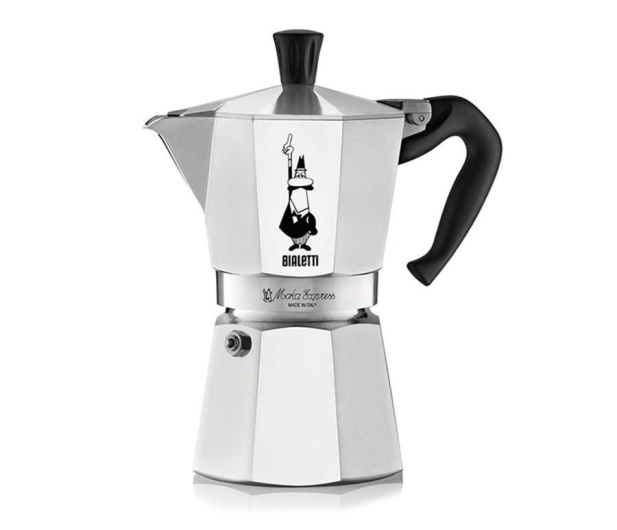 Bialetti Moka Express 3tz srebrna - 541959 - zdjęcie